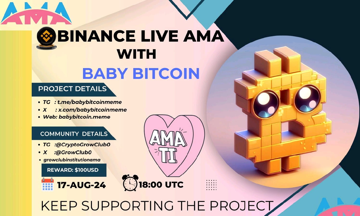 AMA With Baby Bitcoin| Big Giveaways 