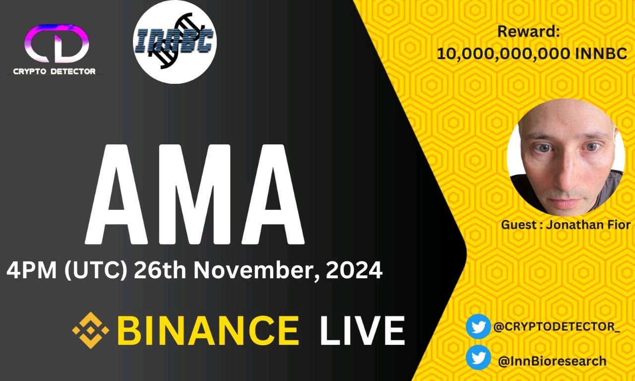 Crypto Detector  will be holding AMA with INNBC Coin