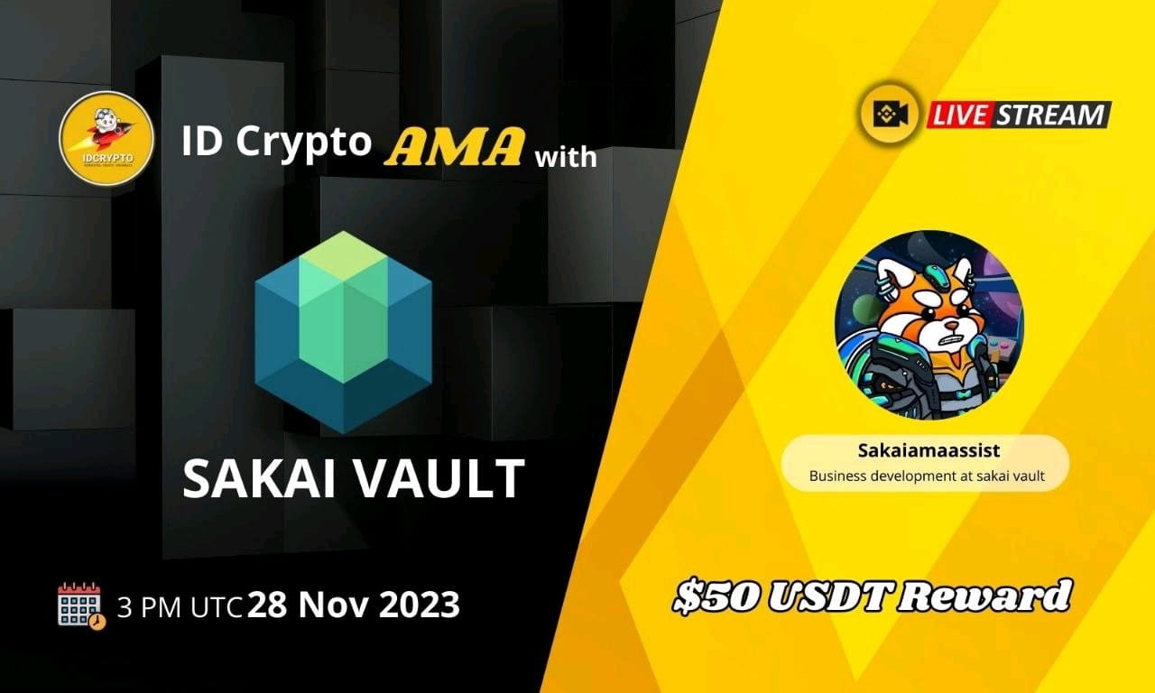 AMA with Sakai - Reward $50