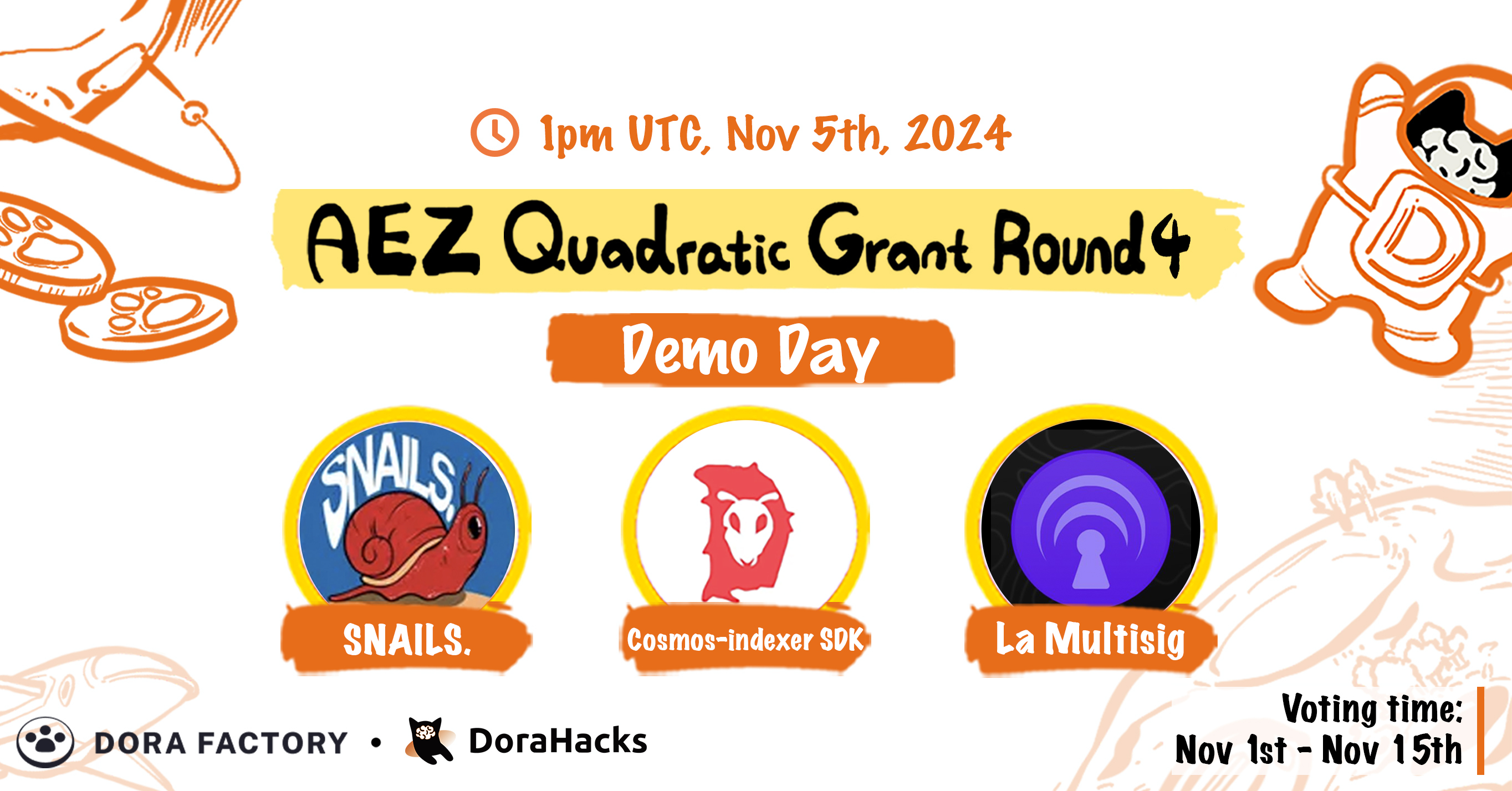 AEZ Quadratic Grant Round 4 Grantees Demo 01