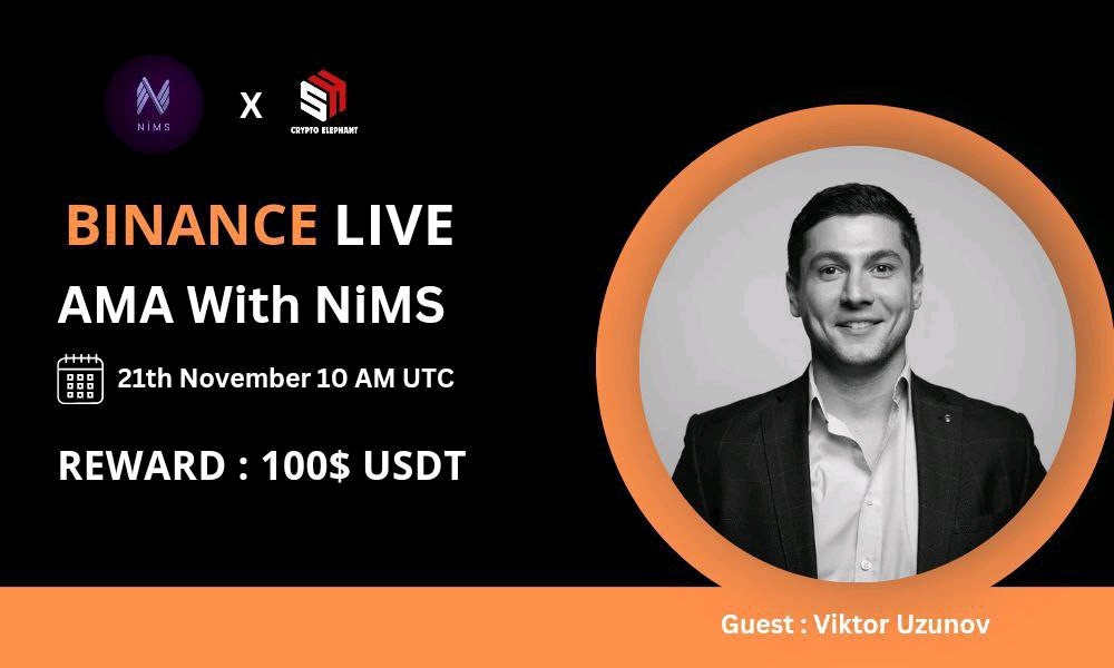 Crypto Elephant AMA with NIMS | 100$ Reward 2024-11-21 10:00 AM UTC