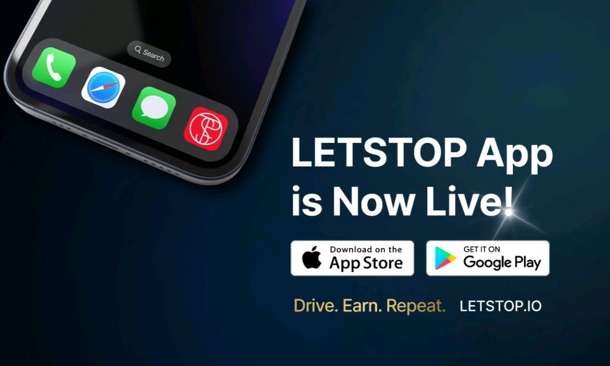 Drive Safe, Earn Crypto: LETSTOP's Game-Changing App Giveaway 50 Dollars