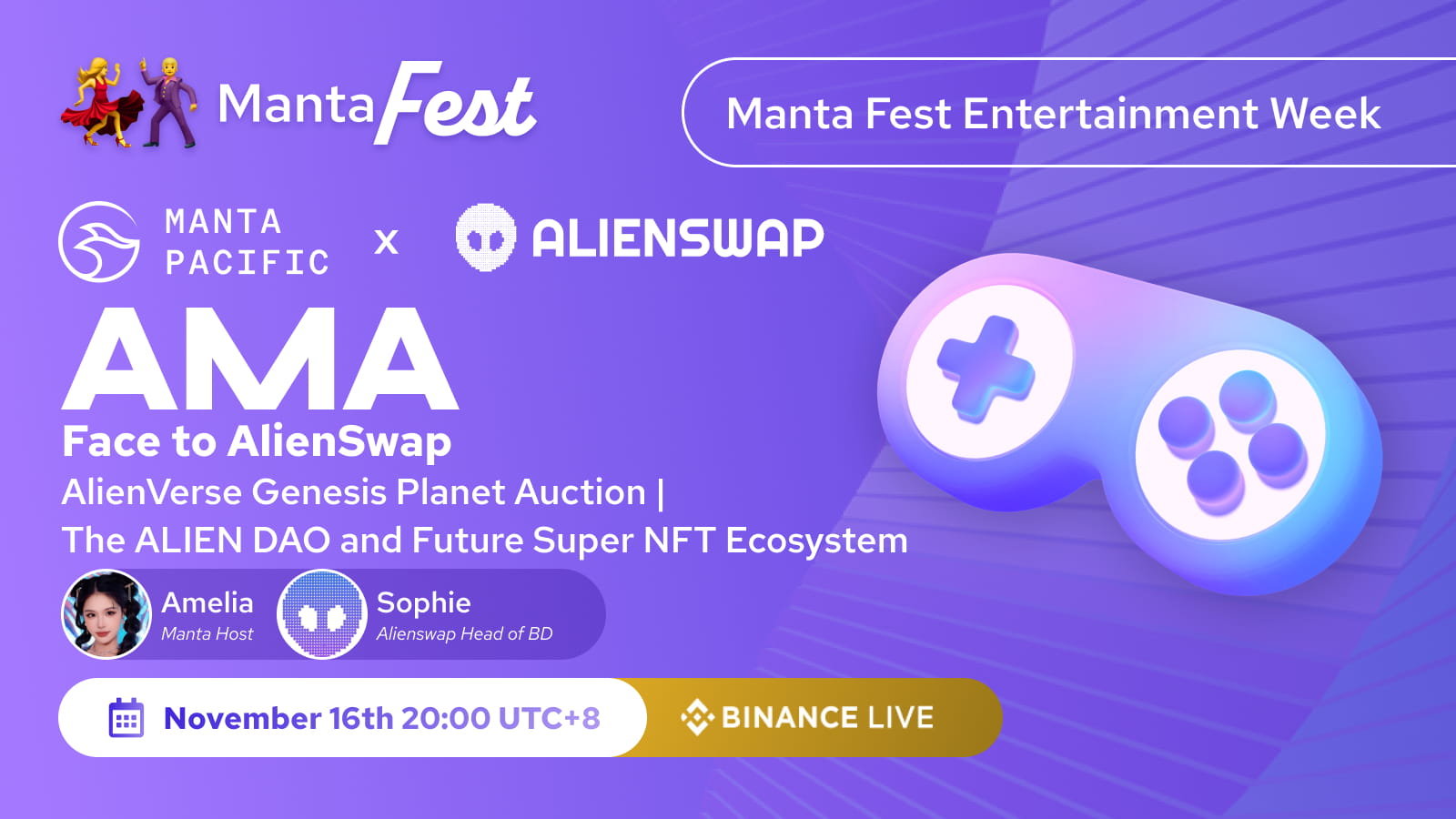 Pacific MantaFest - Alienswap AMA