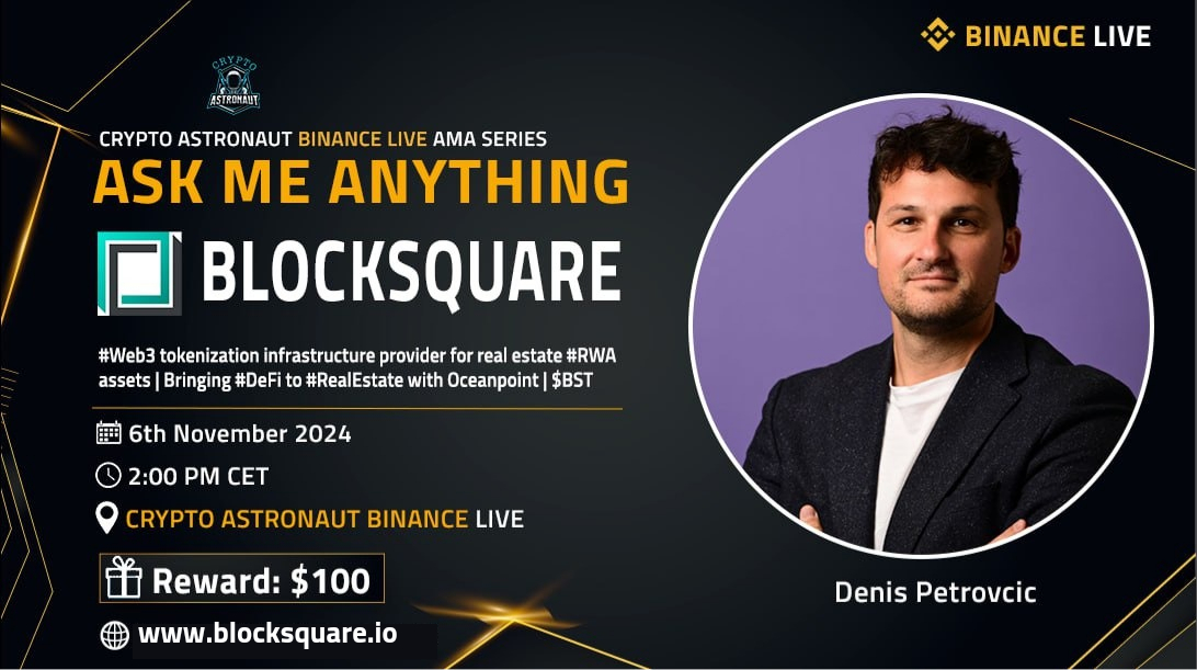 Crypto Astronaut Host AMA With  BLOCKSQUARE