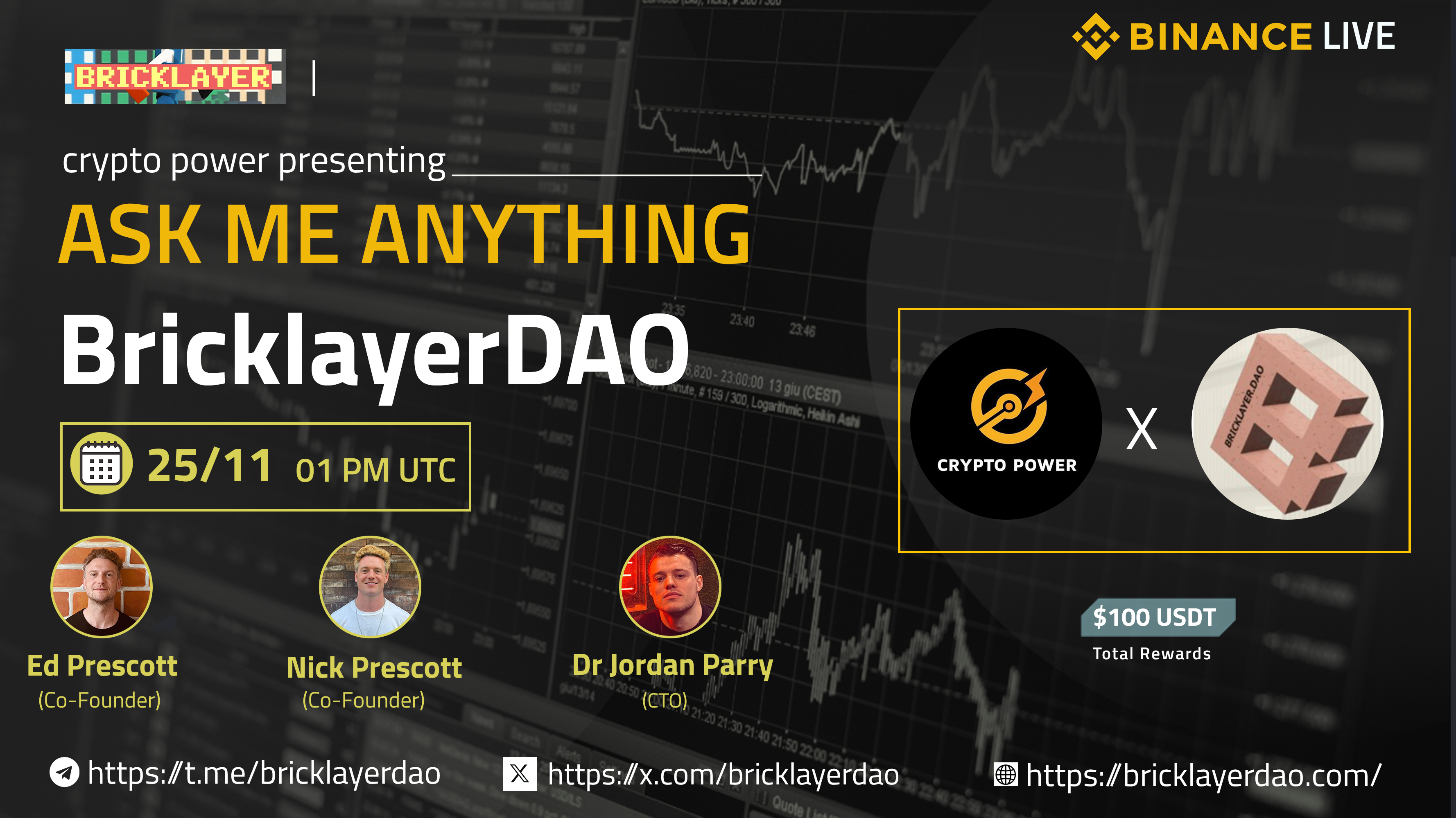 CRYPTO POWER AMA WITH BRICKLAYERDAO