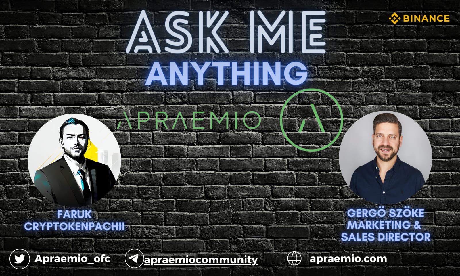 AMA with Apraemio - Gold-Backed and Future-Proofed - A new standard?