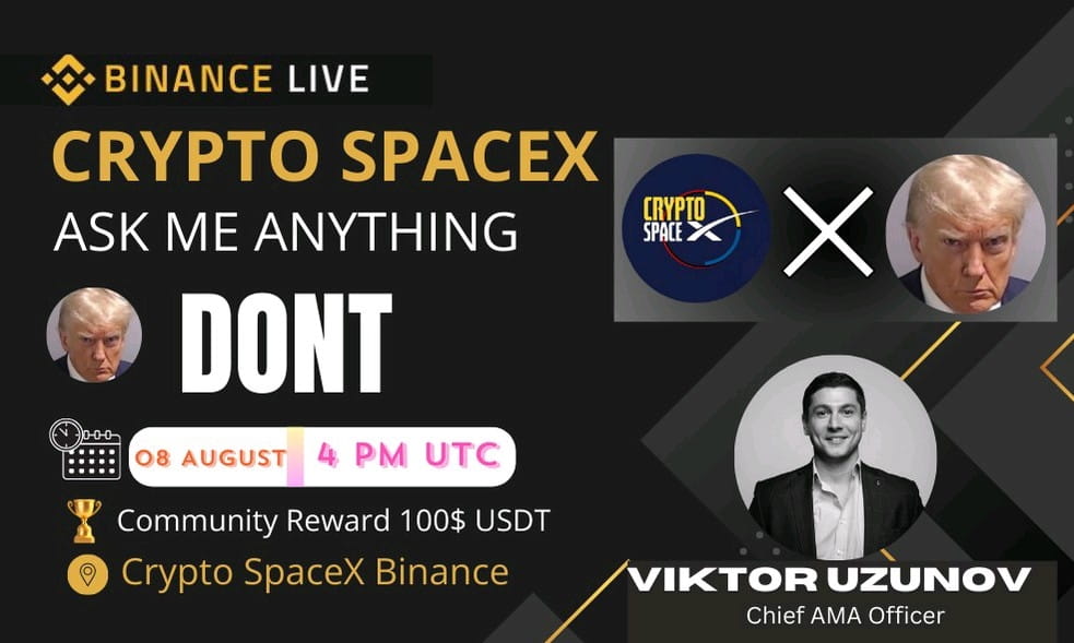 AMA: Crypto SpaceX with DONT