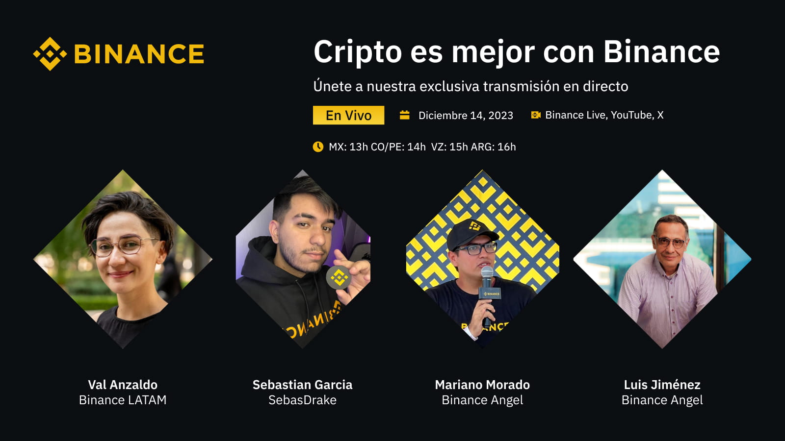 Cripto es mejor con Binance