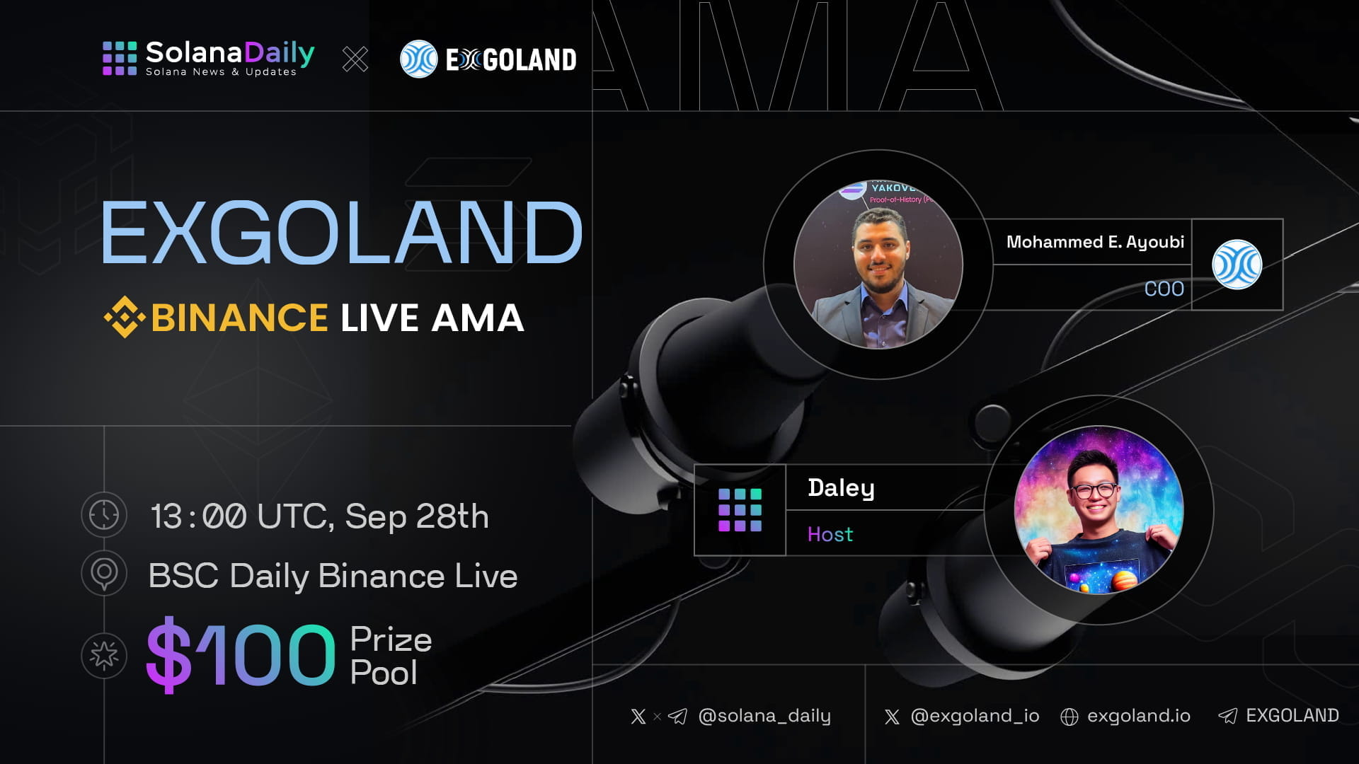 EXGOLAND BSC AMA Recap