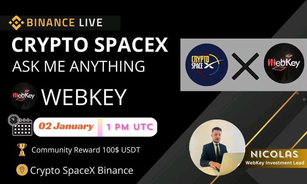 AMA : Crypto SpaceX with WebKey