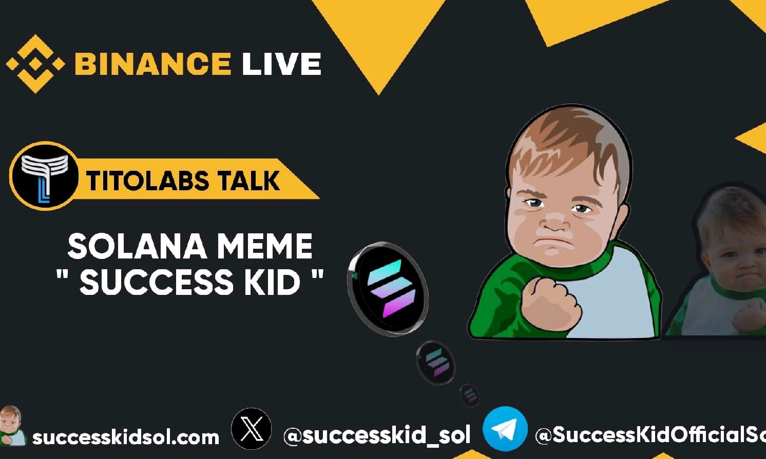 AMA WITH SUCCESS KID (AIRDROP 100$)
