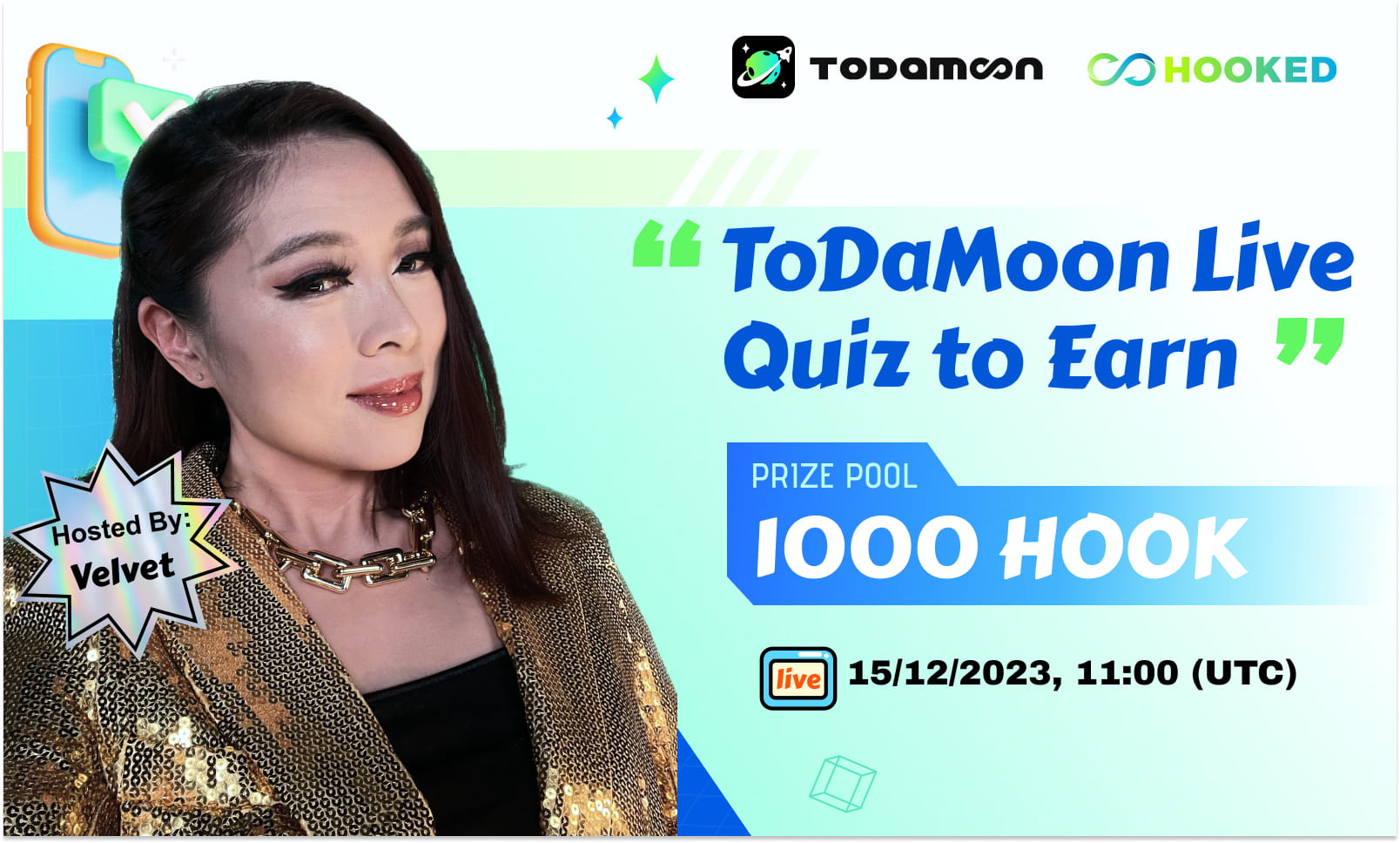 ToDaMoon Quiz-to-Earn Gameshow - 86th Livestreaming