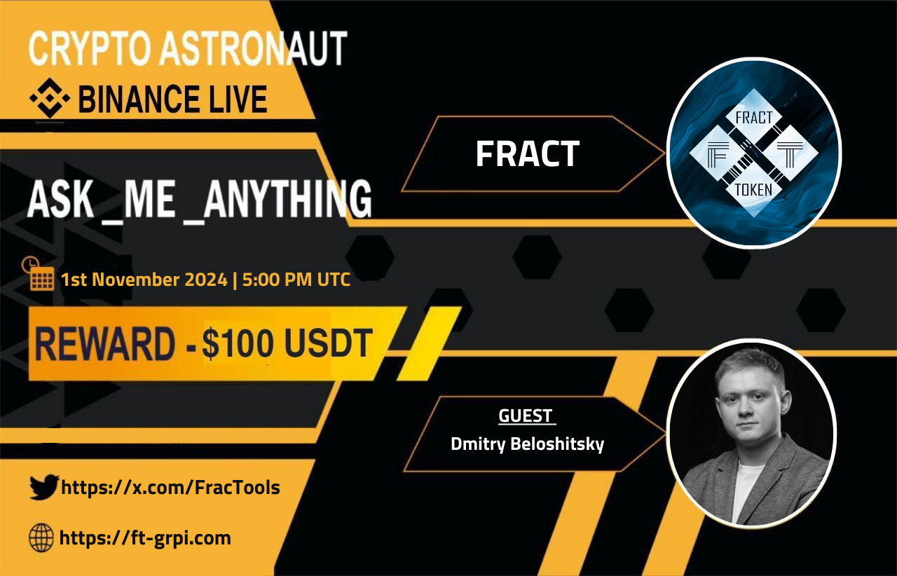 Crypto Astronaut Host AMA With FRACT