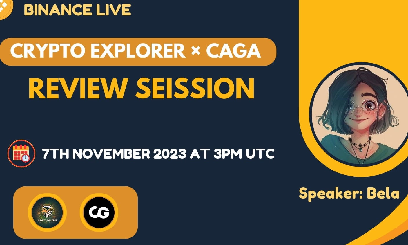 CryptoExplorer & CAGA Review Session 