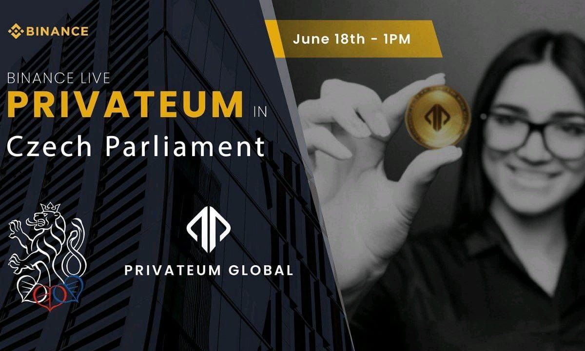 Privateum Global - Live Stream from the Czech Parliament