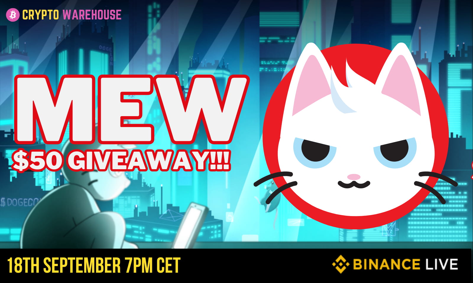 MEW Night!!! $50 $MEW Giveaway!!!