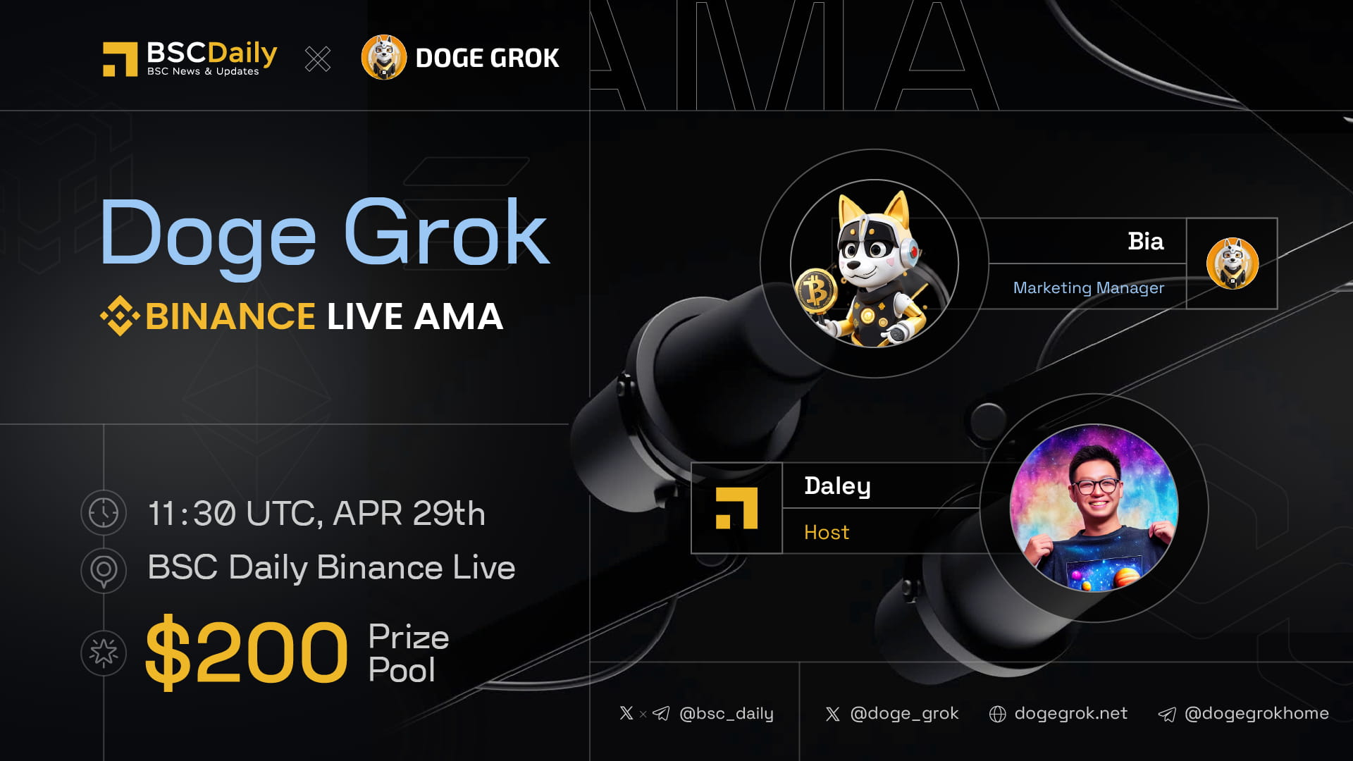 Doge Grok AMA | $200 GA!