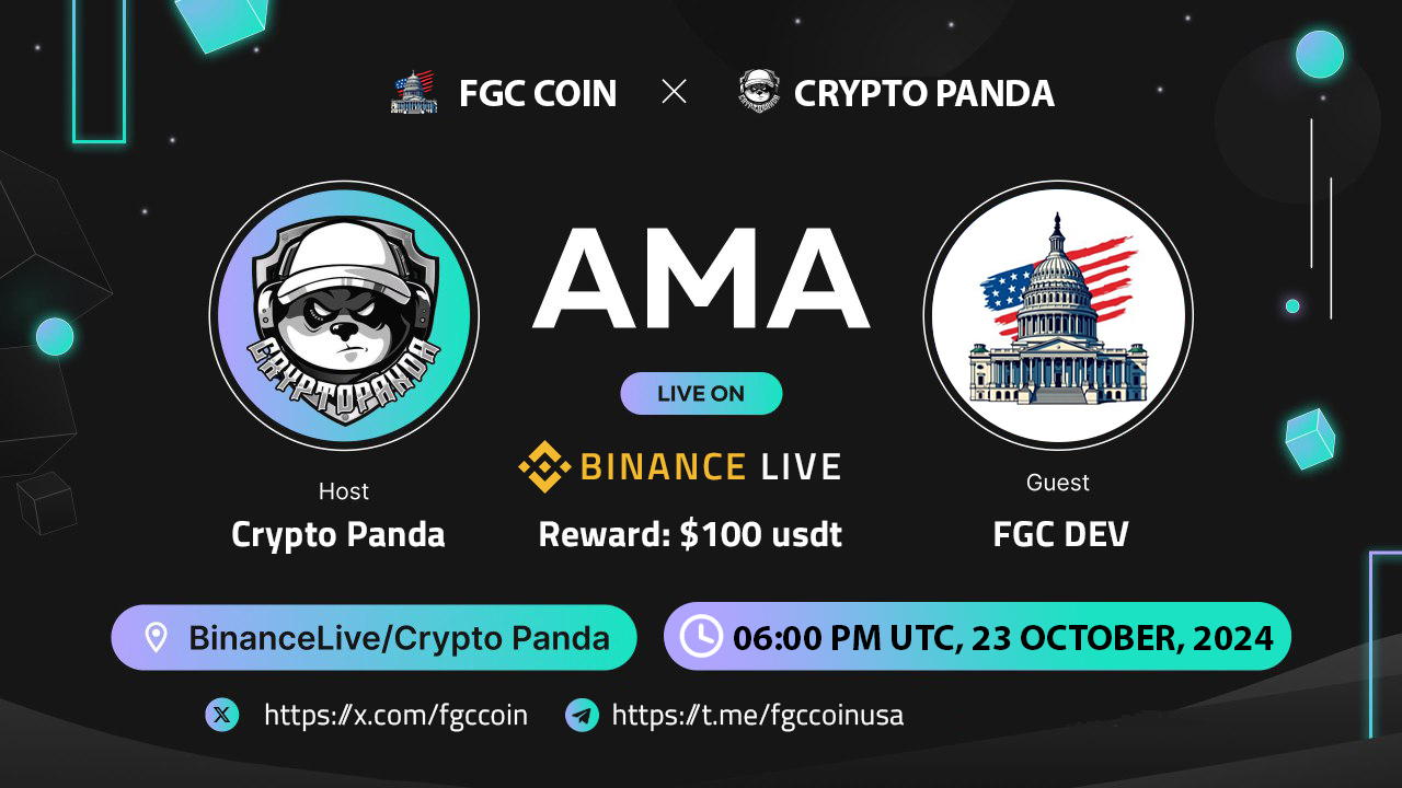 Crypto Panda Presents AMA with Federal Government Coin // $100 Givaway