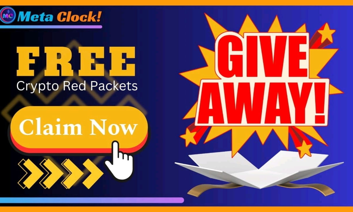 Today MetaClock Free Crypto Red Box Party Join and earn Money