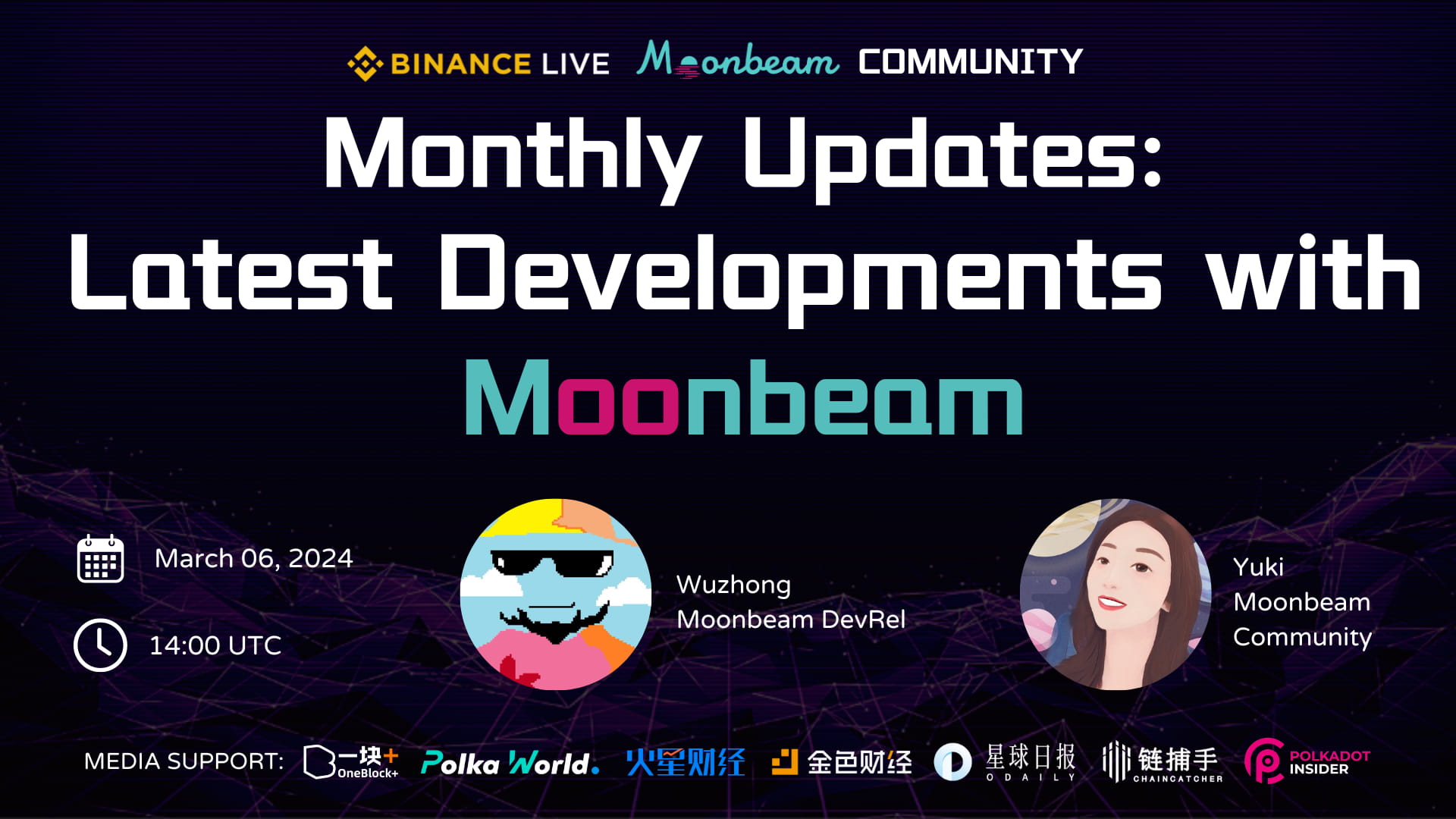Monthly Updates:  Latest Developments with Moonbeam