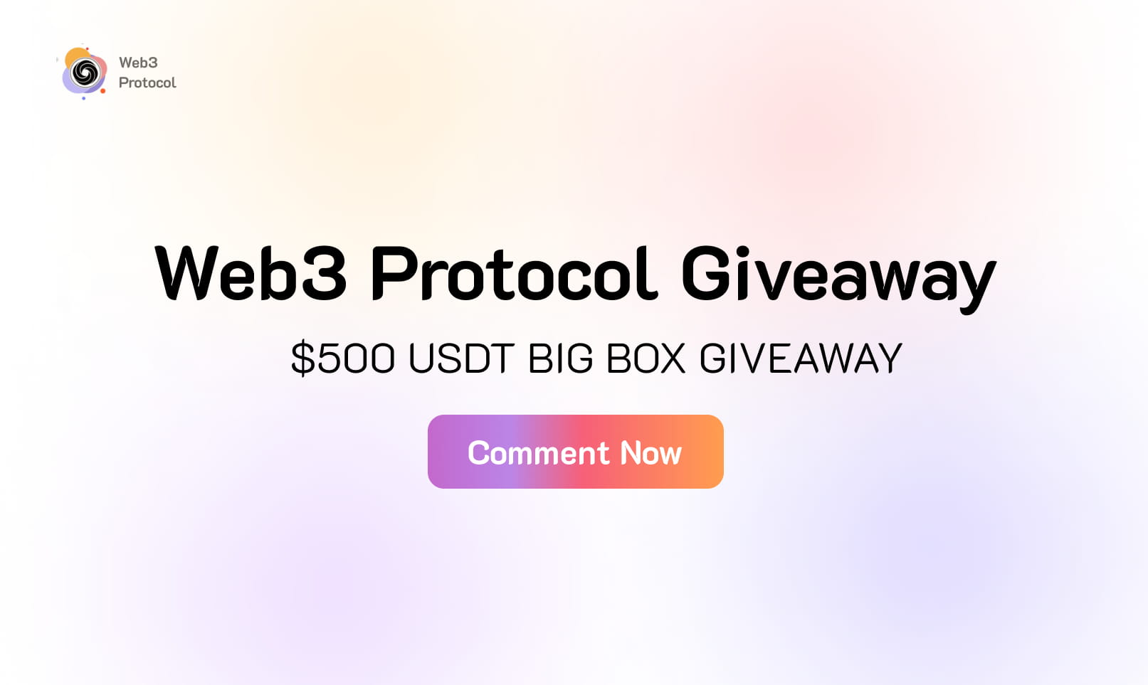 giveaway with crypto $ 500usdt