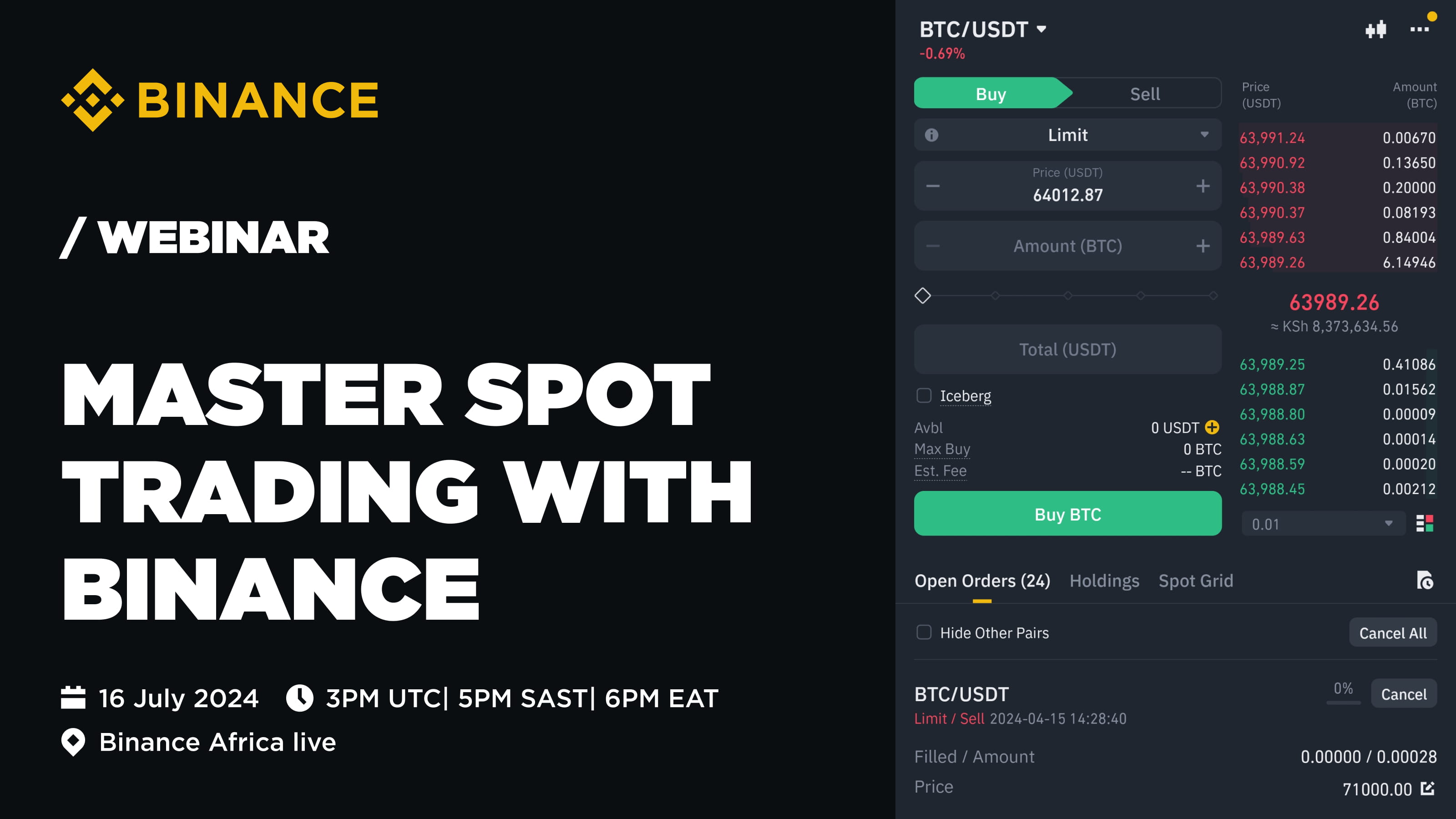 Master Spot Trading with Binance