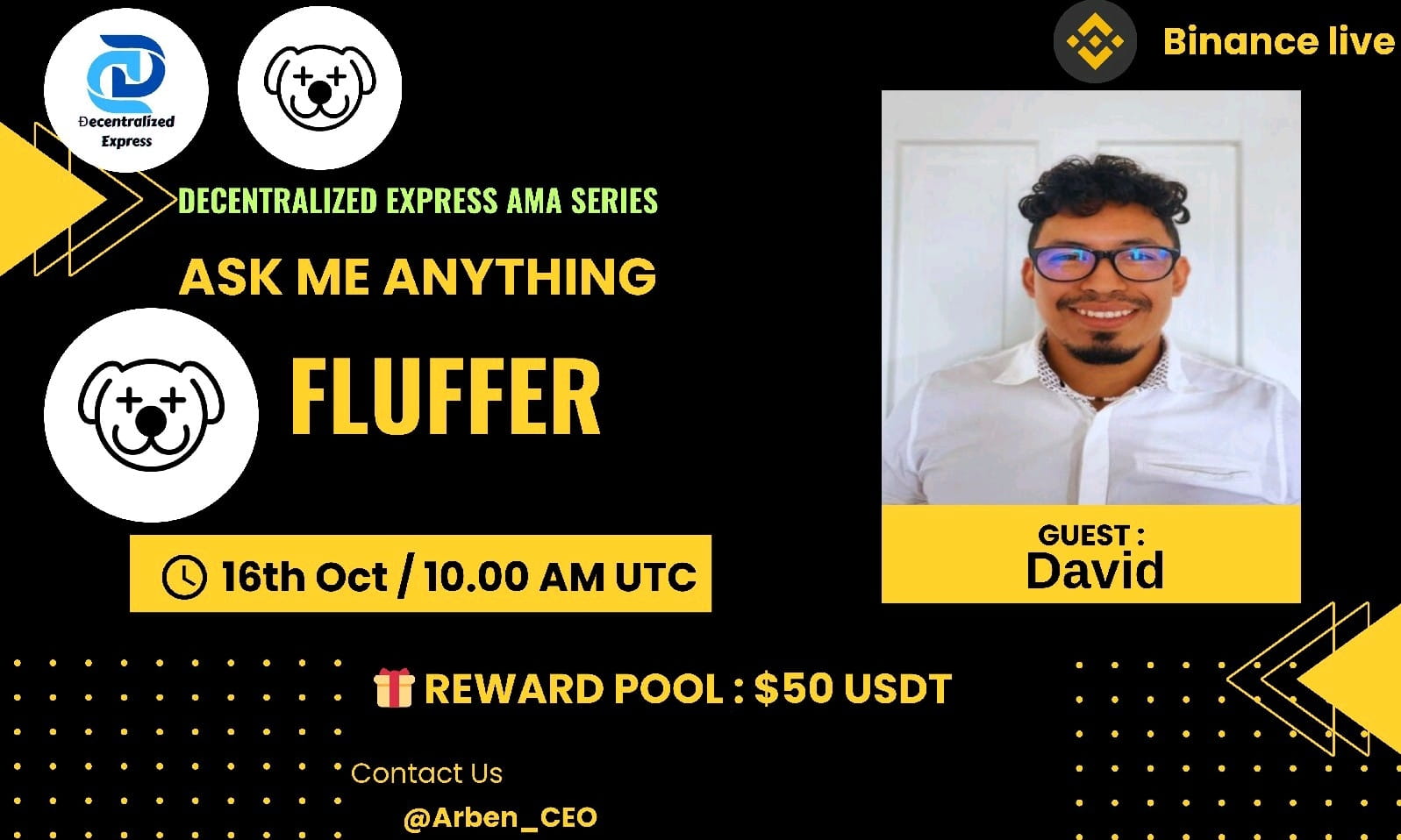 Decentralized express AMA with <>Fluffer