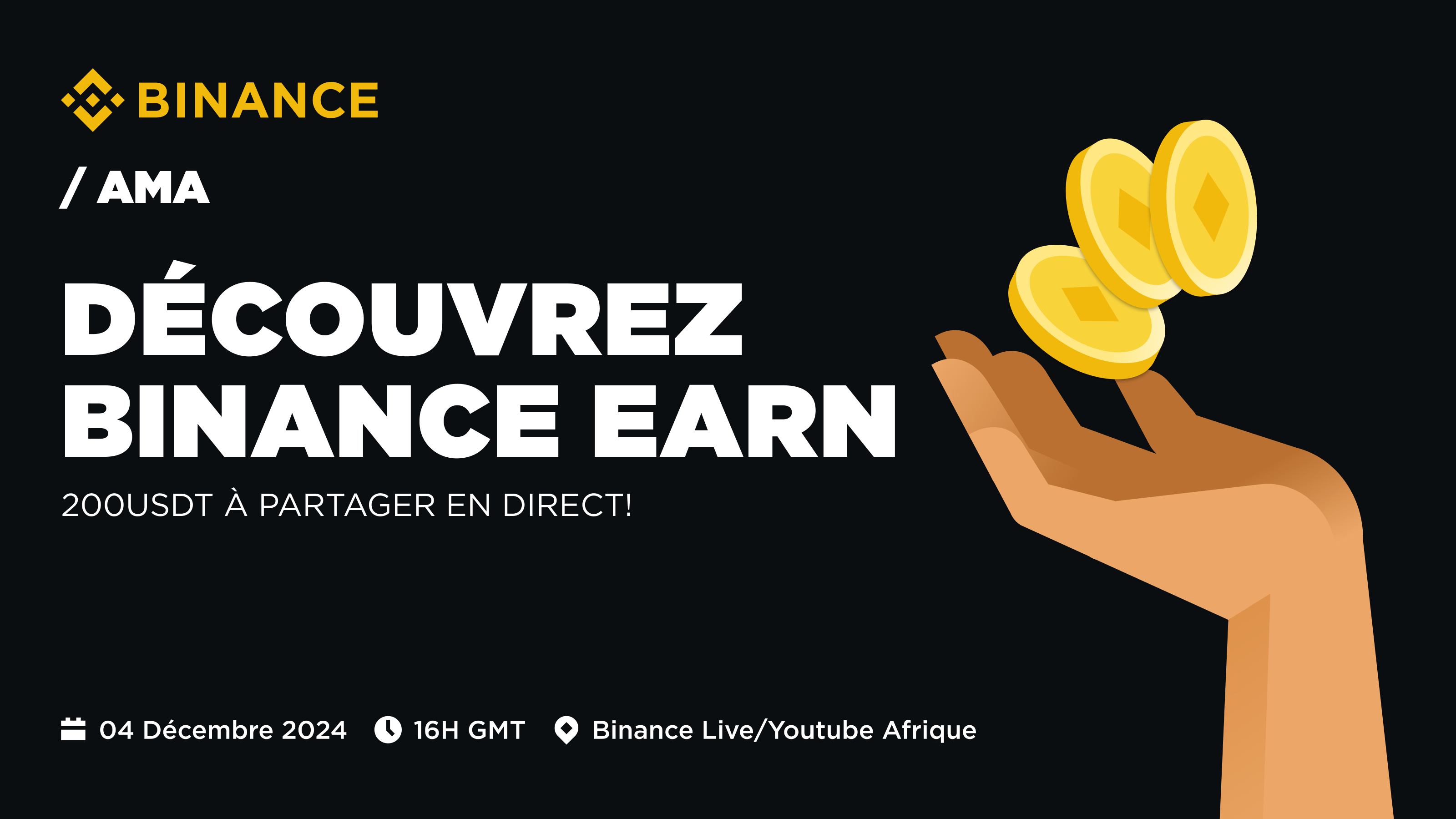 AMA: Découvrez Binance Earn