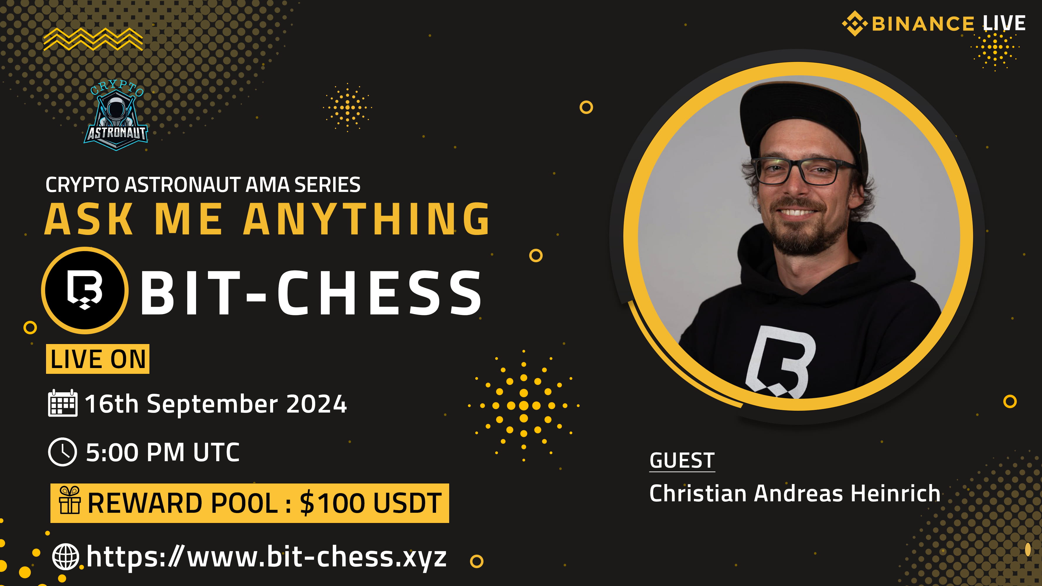 Crypto Astronaut Host AMA With Bit Chess