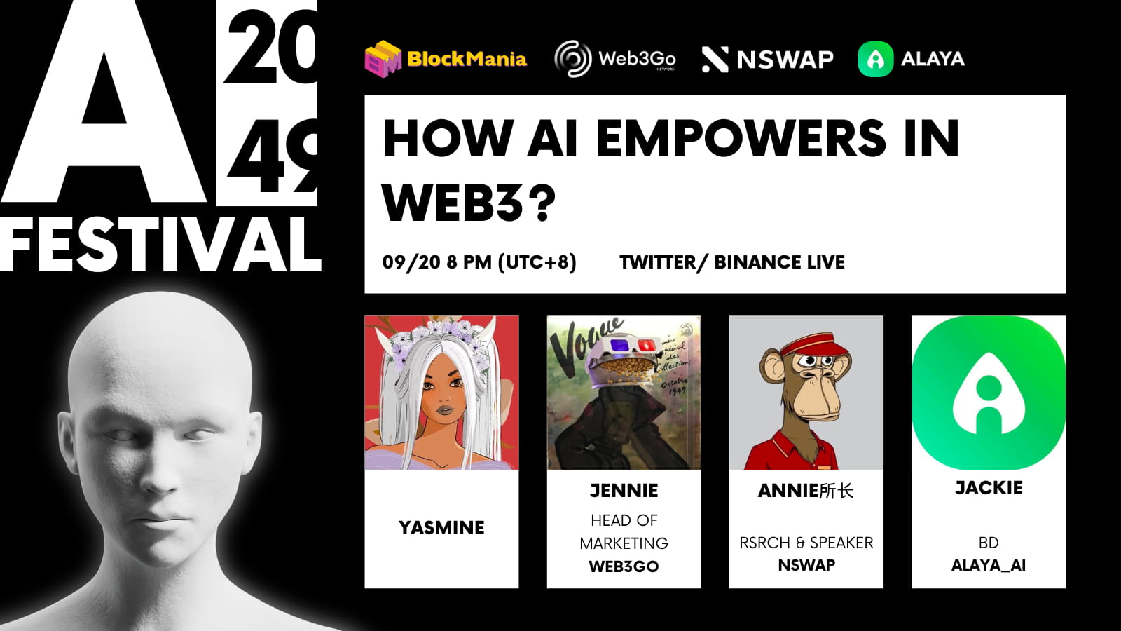#AIFestival2049: How AI empowers in Web3?
