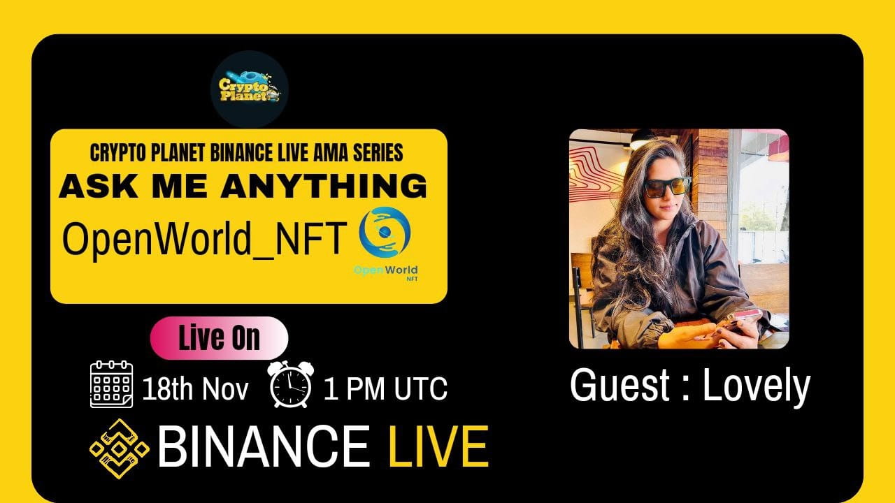 Crypto Planet Open World Nft Binance Live Ama Reward Tokens