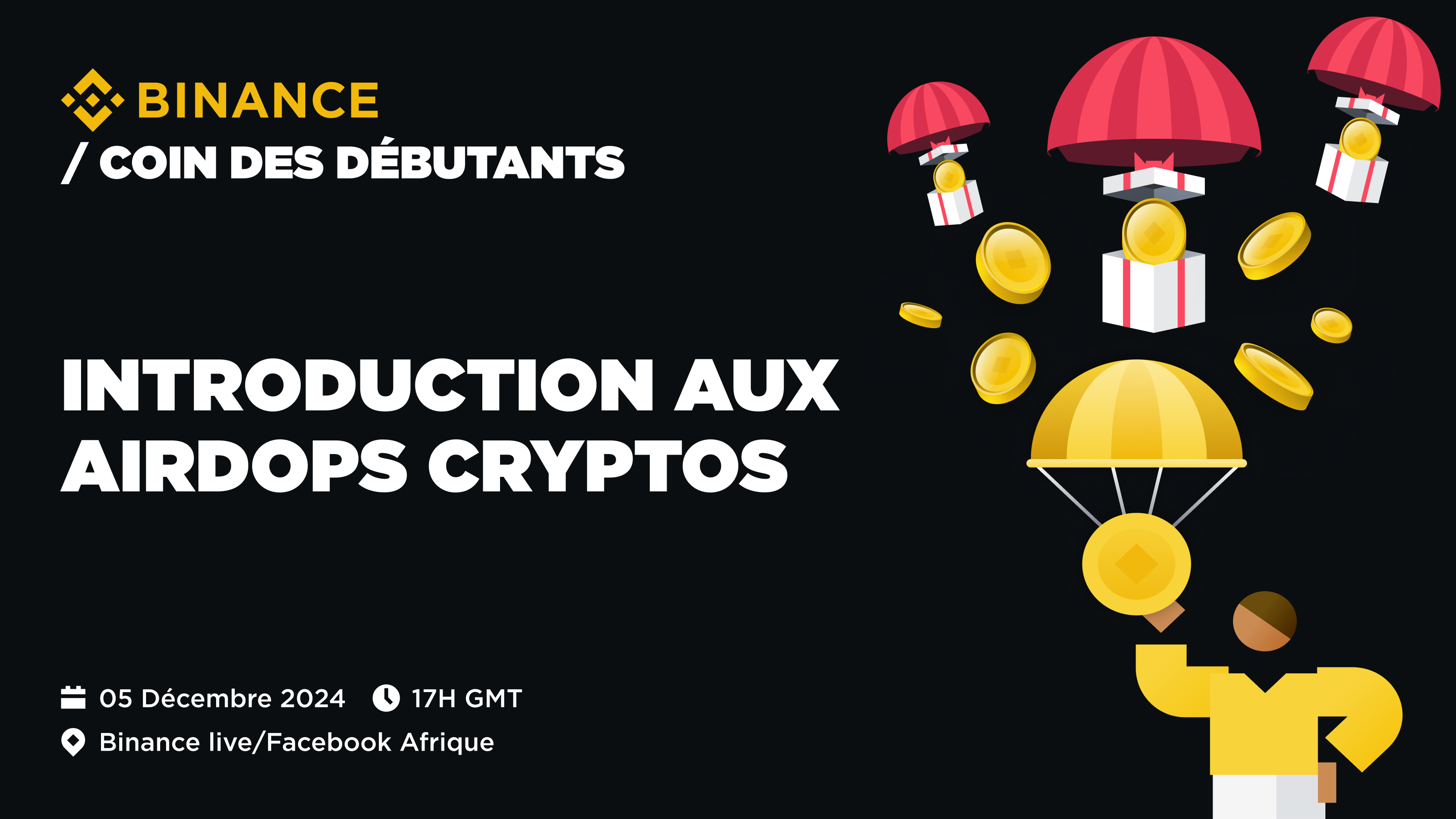 Le coin des débutants: Introduction aux airdrops cryptos