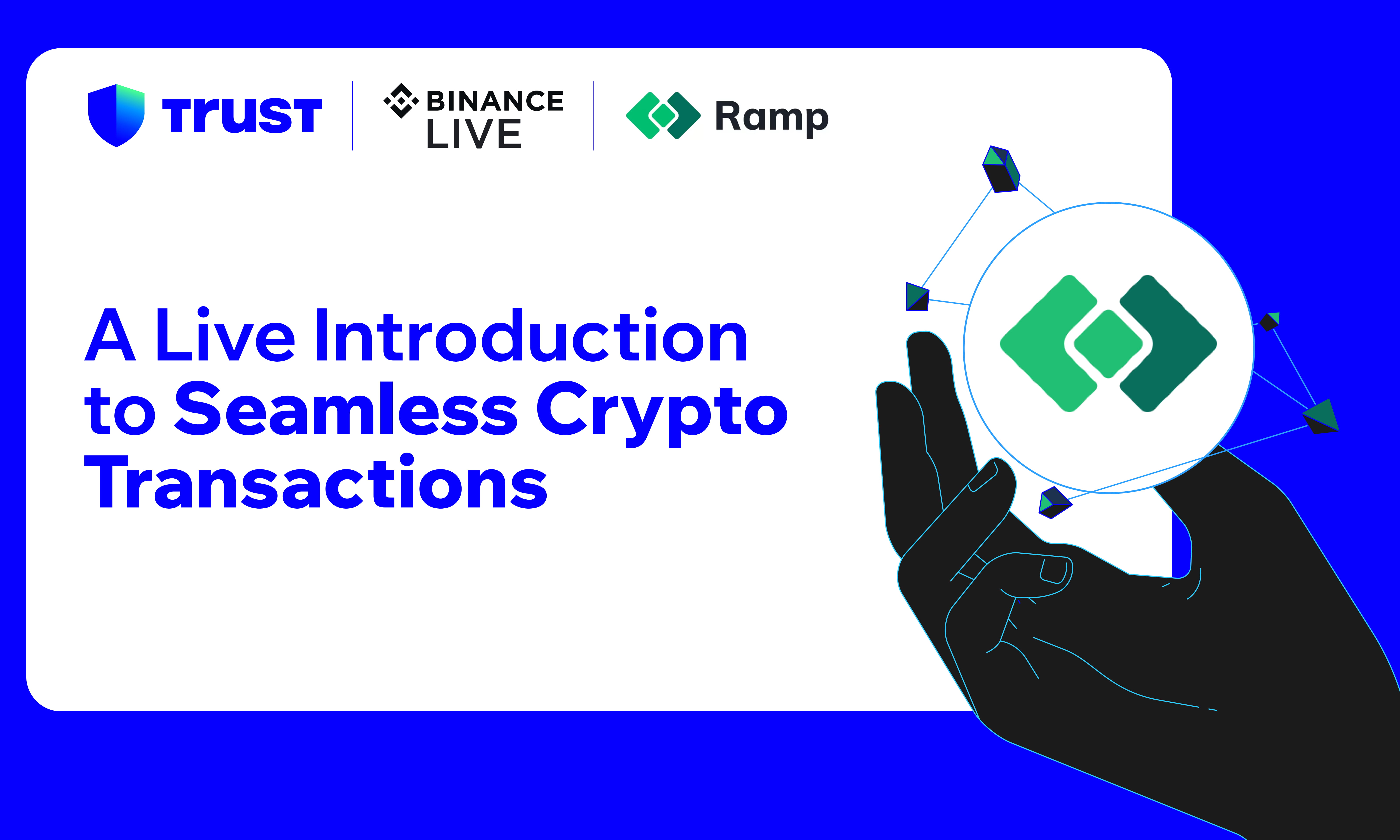 A Live Introduction to Seamless Crypto Transactions