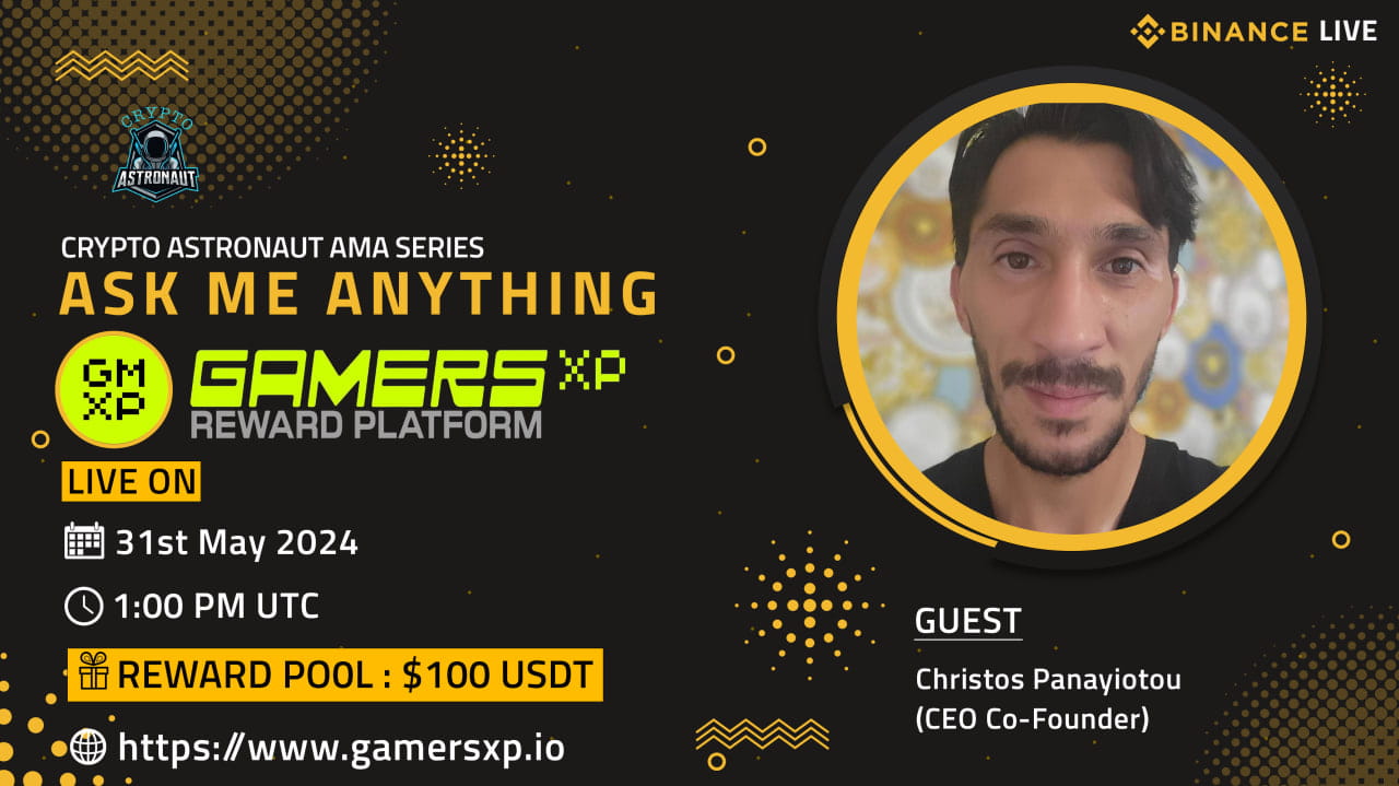 ASK ME ANYTHING - Crypto Astronaut + GamersXP 