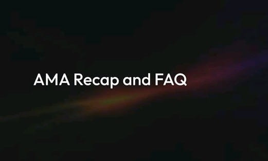 AMA Recap 