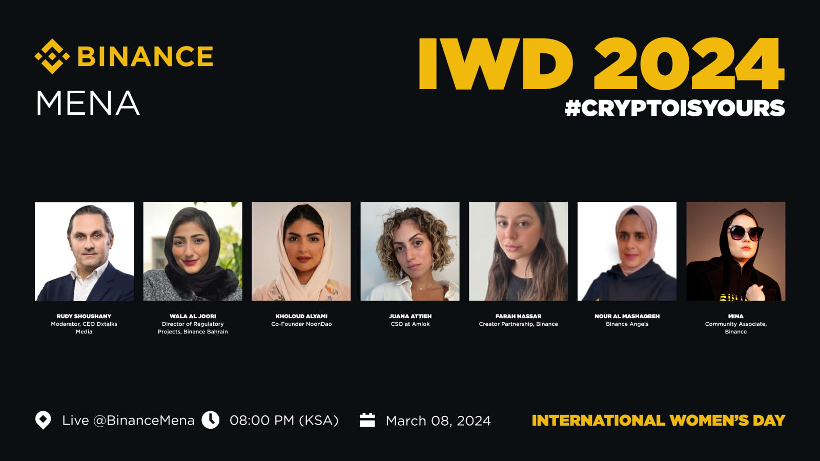 MENA Women in Web3 Super Meetup #Cryptoisyours