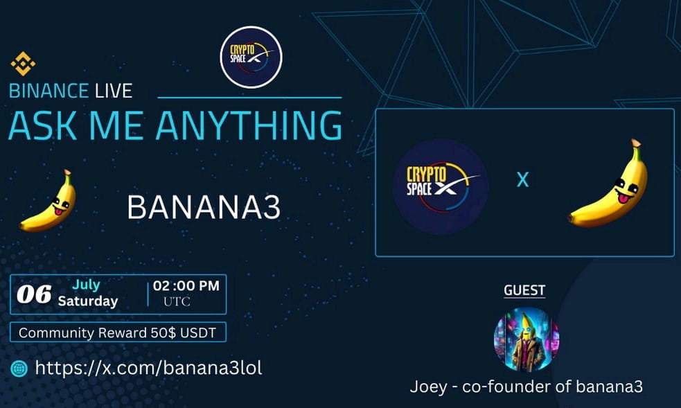 AMA : Crypto SpaceX with Banana3