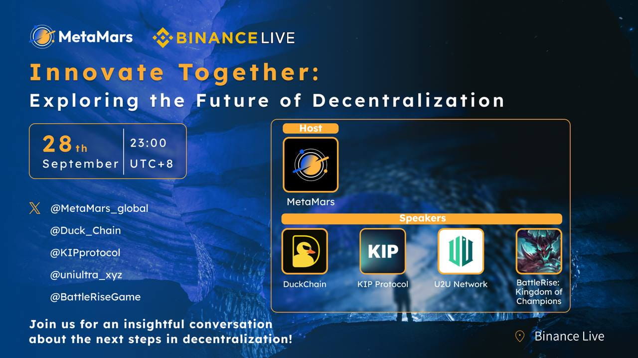 Innovate Together:Exploring the Future of Decentralization  