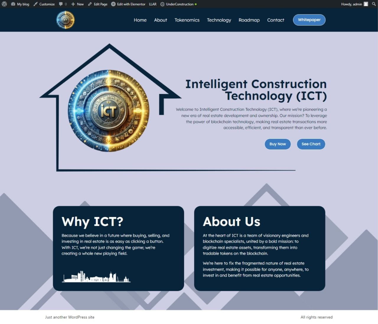 Intelligent Construction Technology (ICT) LIVE & Crypto GIFT BOX