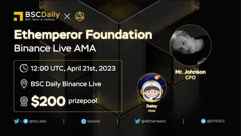 Ethemperor Foundation BSC AMA Recap