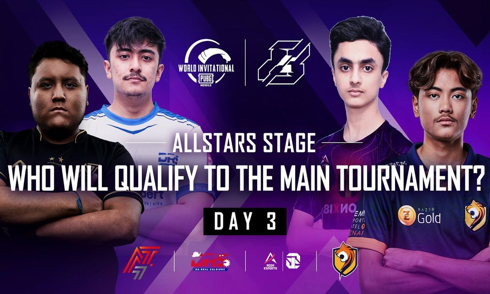 2023 PMWI Allstars Stage Day 3 PUBG MOBILE World Invitational