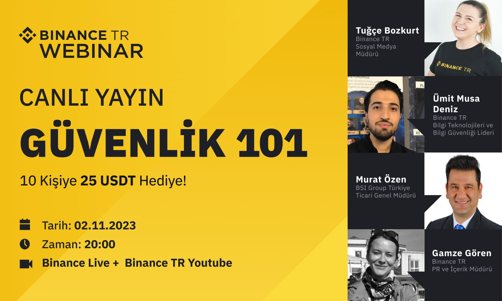 #Webinar101: Güvenlik