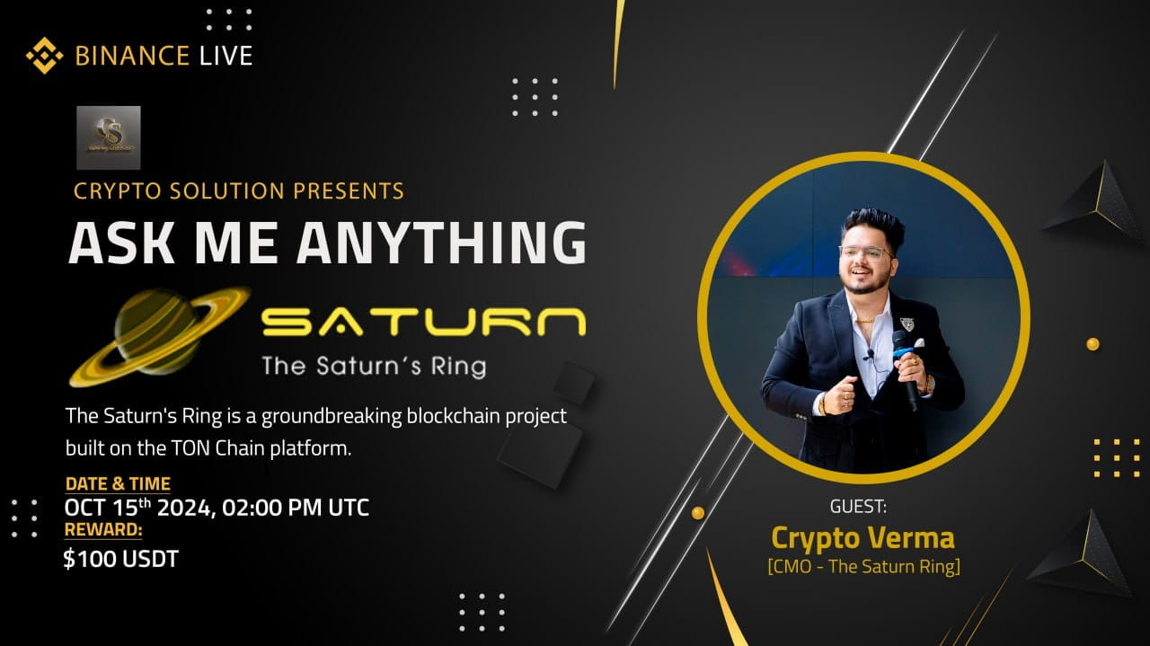 AMA - Crypto Solution <> Saturn Ring