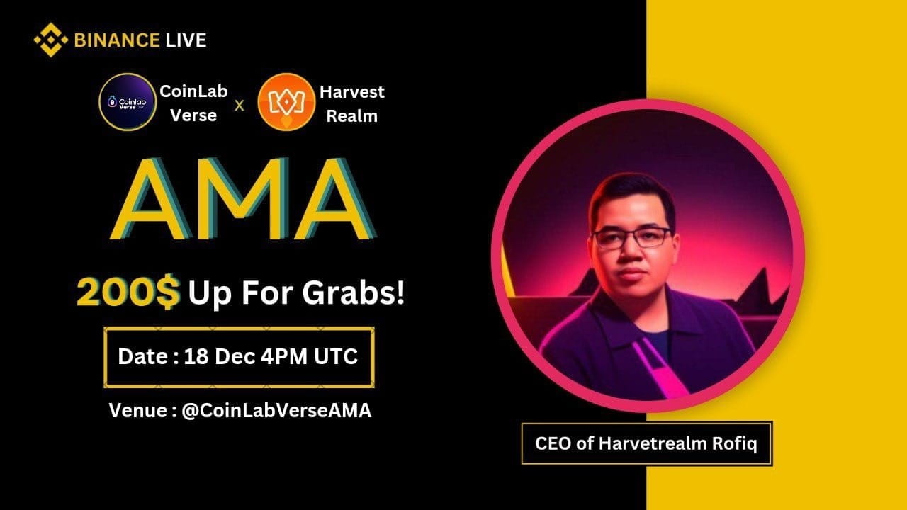 Binance Live AMA Recp II Follow & Get Rewards