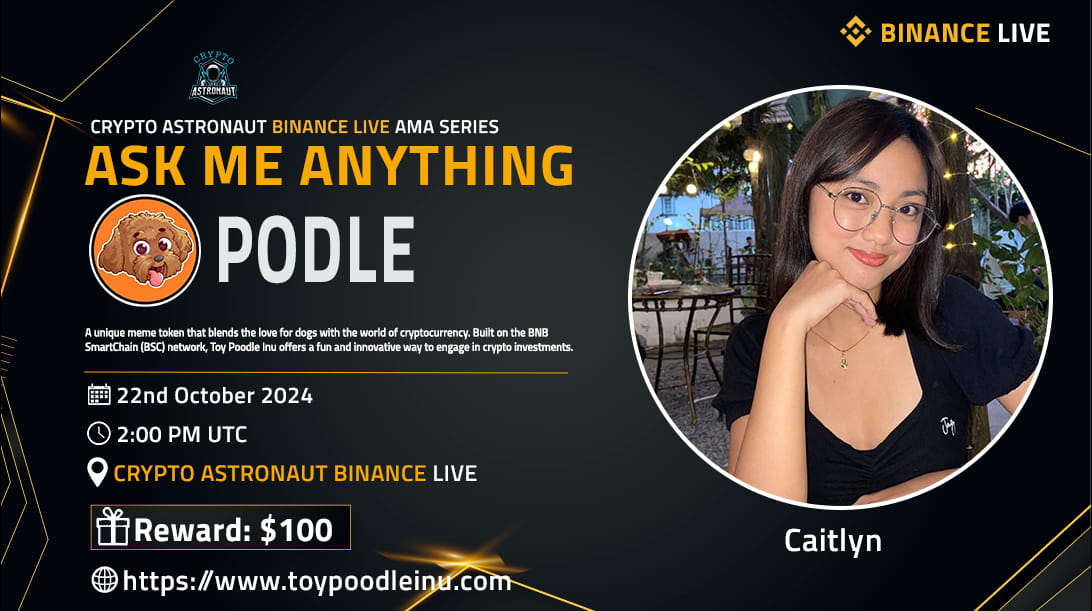 Crypto Astronaut Host AMA With PODLE