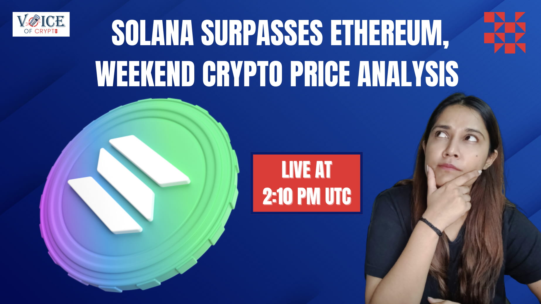  Solana Surpasses Ethereum, Weekend Crypto Price Analysis 