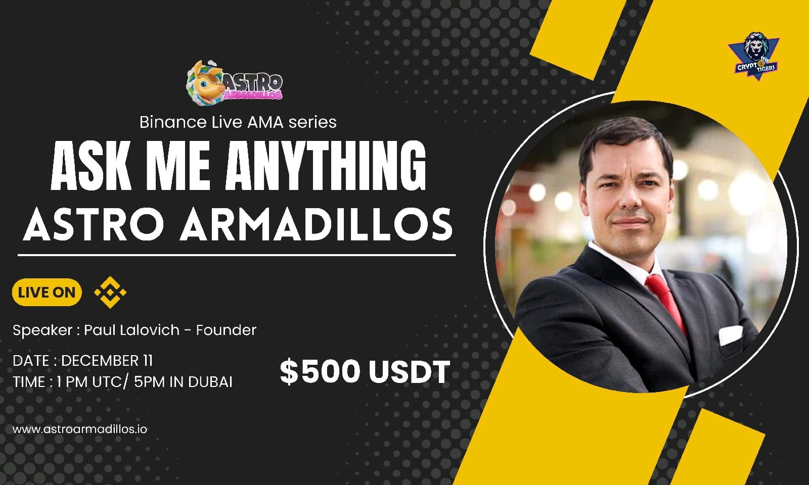 AMA with Astro Armadillos | $500 Reward 