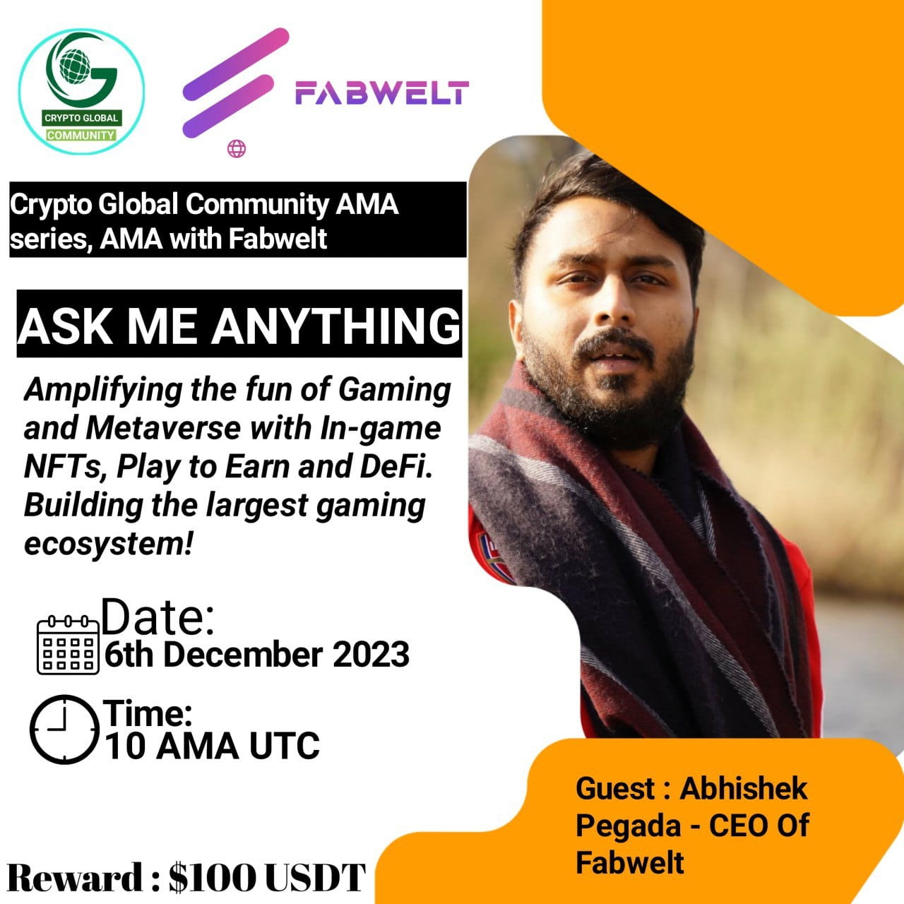 Crypto Global community AMA Series with Fabwelt