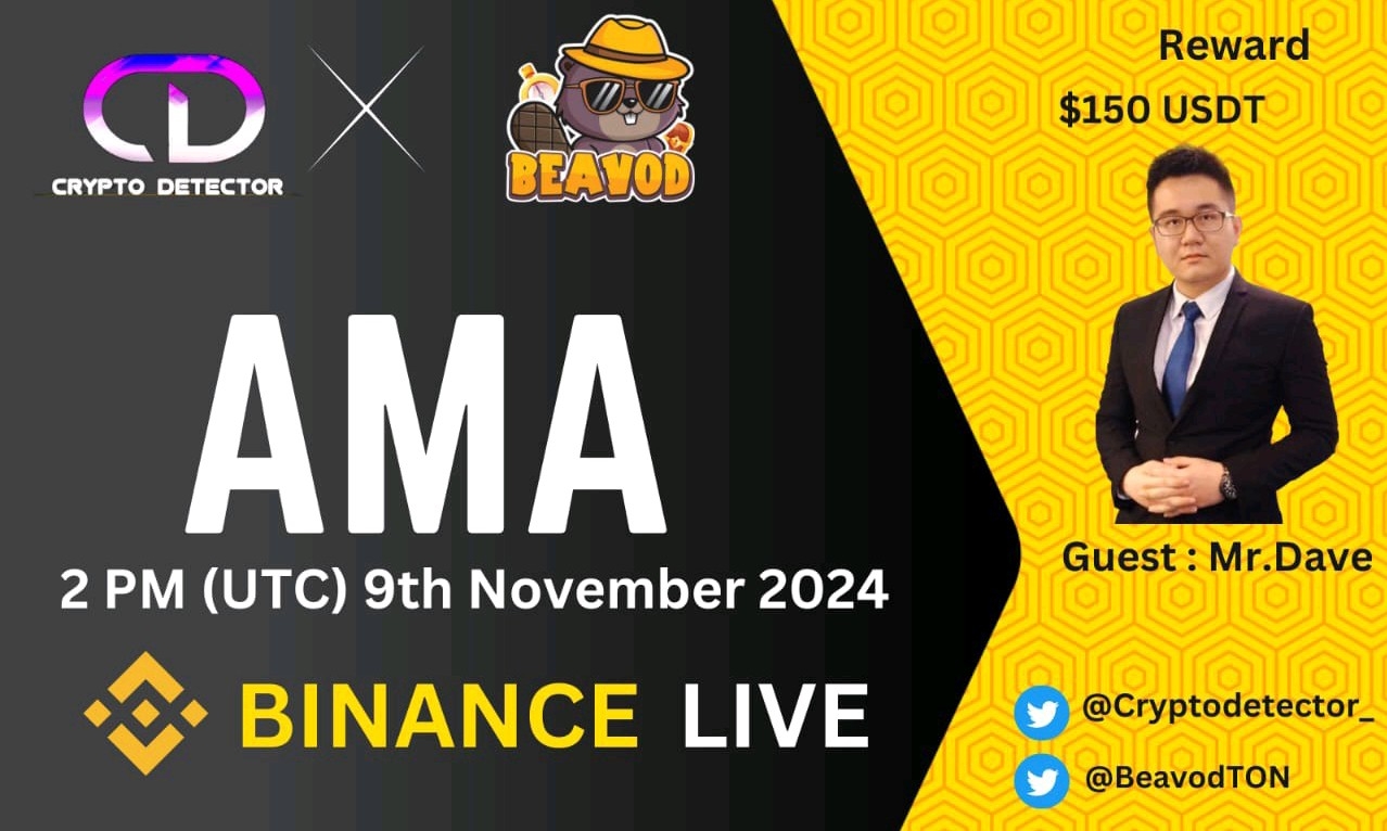 Crypto Detector  will be holding AMA with Beavod