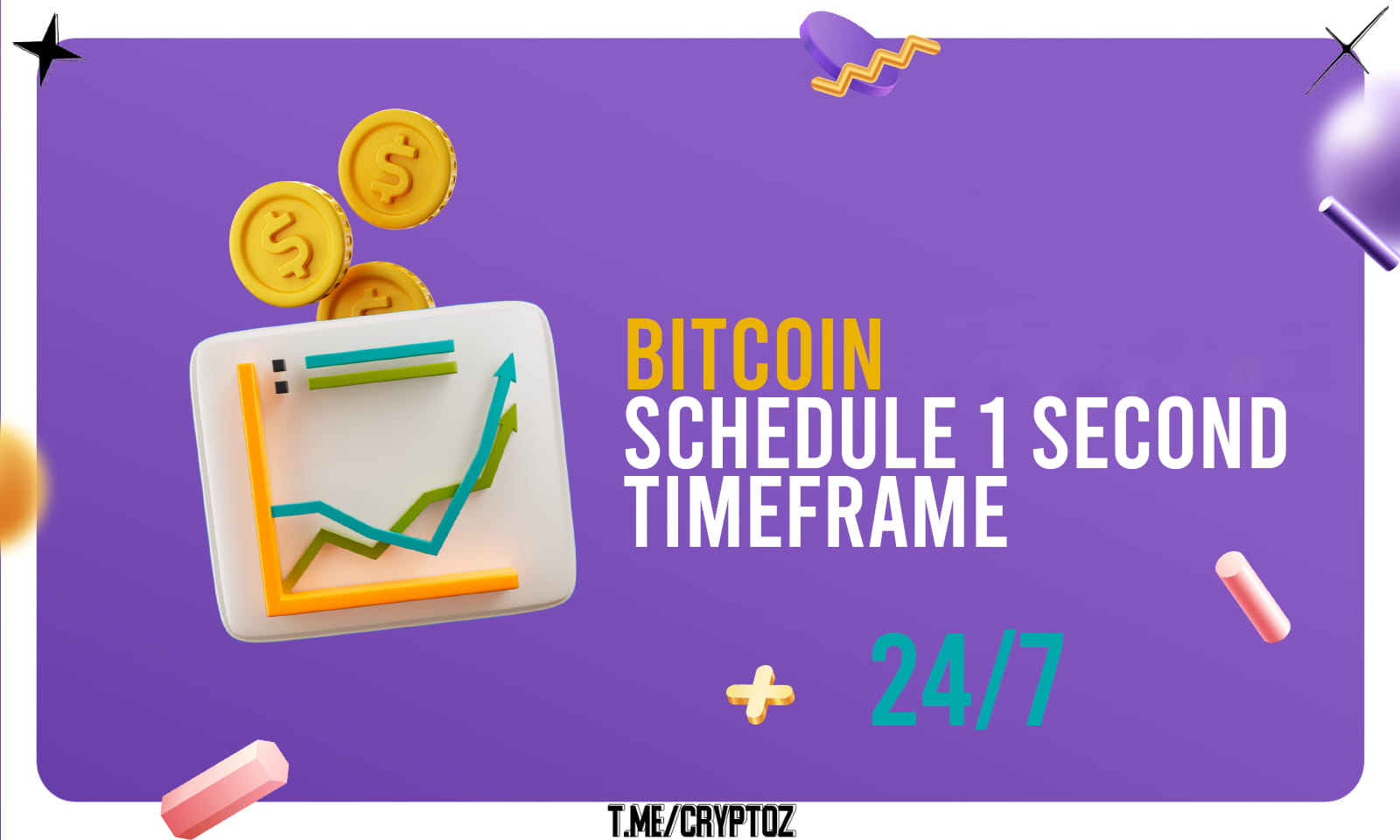 Bitcoin Liquidation Schedule 1 second Timeframe ( CRYPTOZ )